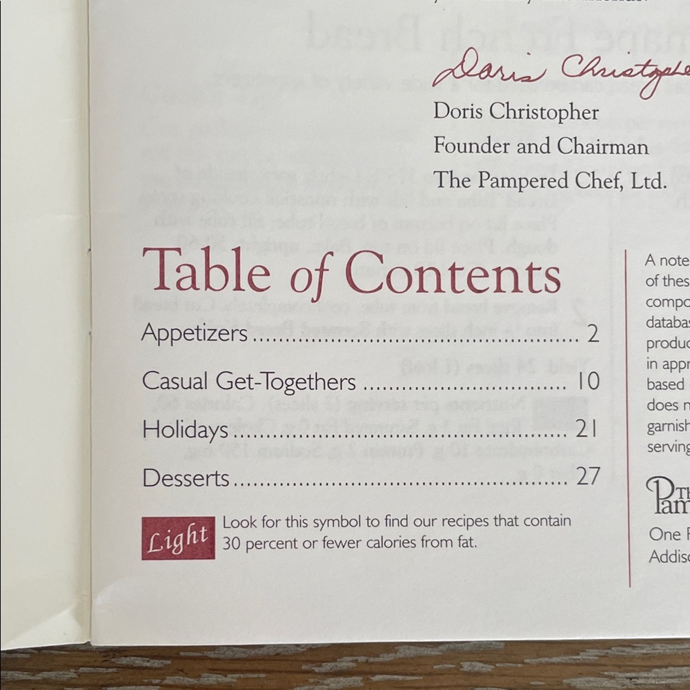 Set of The Pampered Chef Season's Best Recipe Collection Books - Picture 3 of 6